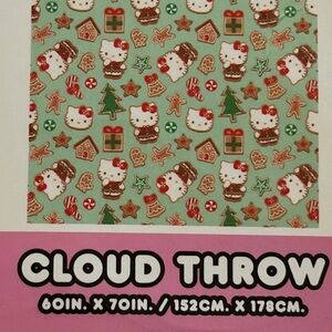 Hello Kitty Christmas Throw